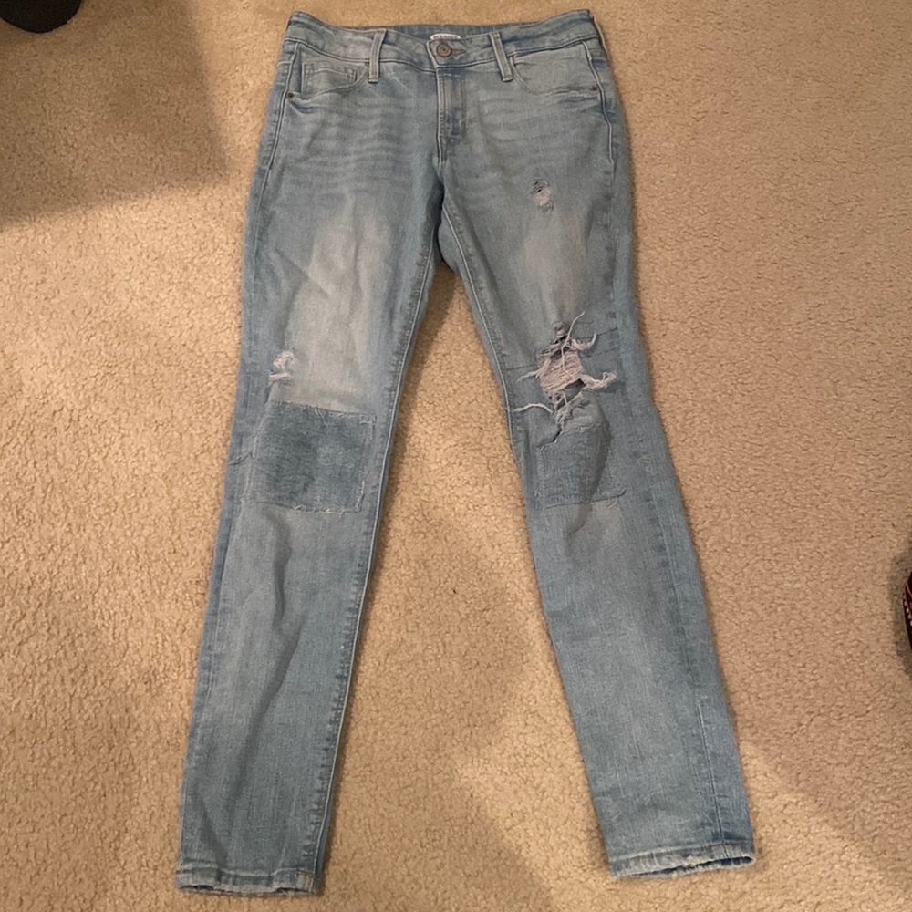 Old navy ripped skinny jeans